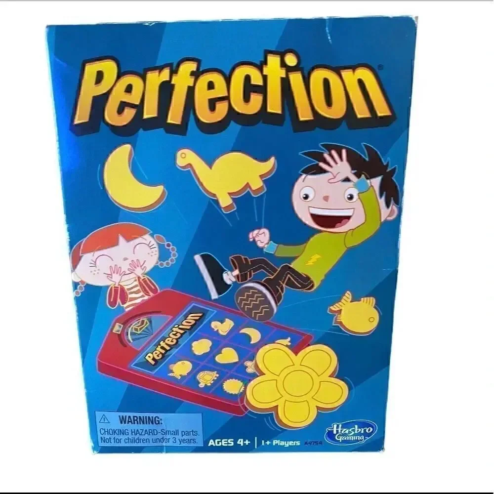 Hasbro Perfection Strategy/ Counting Game Travel Fun